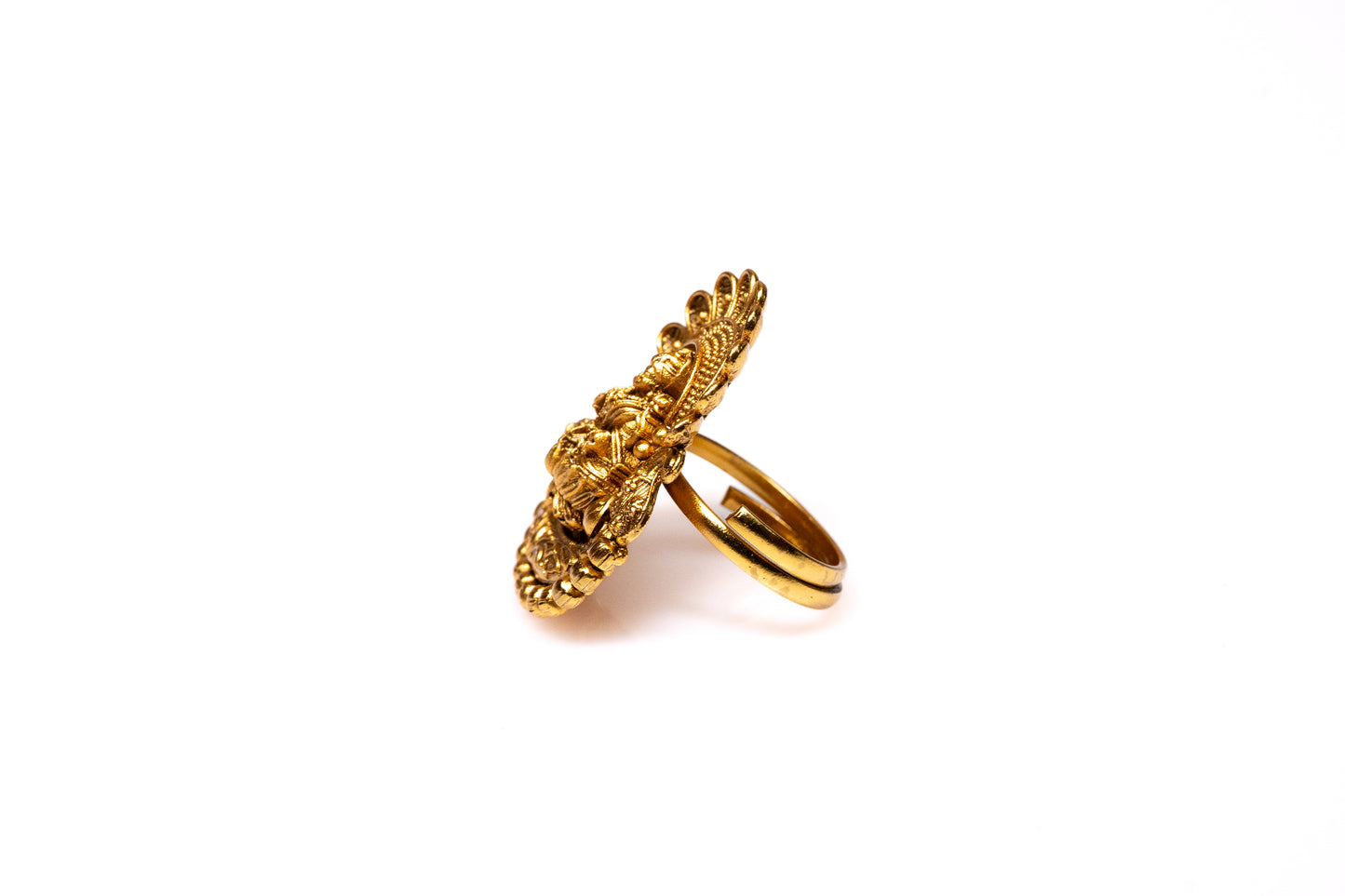 Laxmi Devi Gold Ring