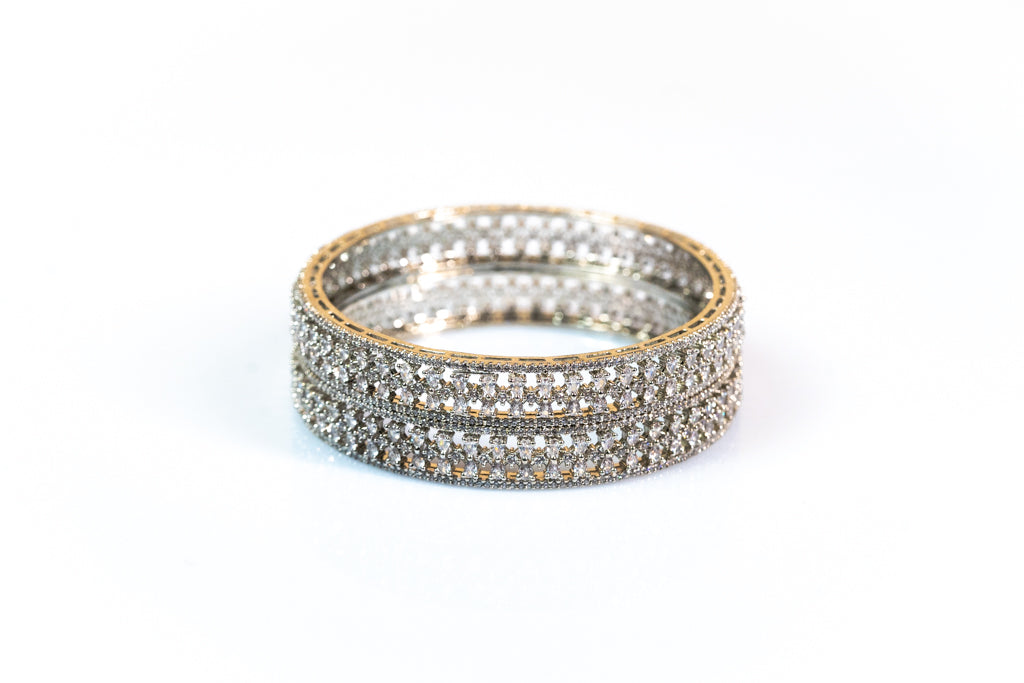 Exquisite Sparkling Rhinestones Diamond Bracelets – Perfect Artificial Jewelry for Women and Girls- Buy Online at The Laxmi Collection